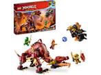 LEGO NINJAGO Heatwave Transformerende Lavadraak Draken, Verzenden, Zo goed als nieuw