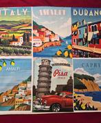Decoratief paneel Italia Postcard -123x140cm- Sartoriaal