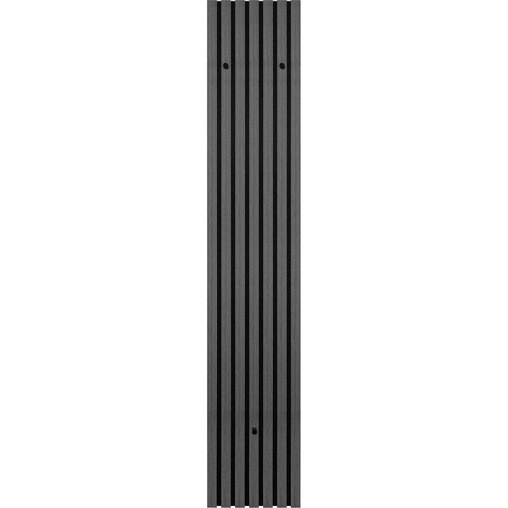 Kapstok - Trion Geve - Wandgarderobe - 25x160cm - Zwart -, Huis en Inrichting, Woonaccessoires | Kapstokken, Nieuw, Ophalen of Verzenden