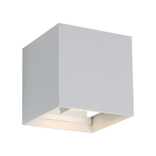LED Cube Wandlamp 6W | DIMBAAR | IP65 | WIT, Huis en Inrichting, Lampen | Wandlampen, Nieuw, Metaal, Ophalen of Verzenden