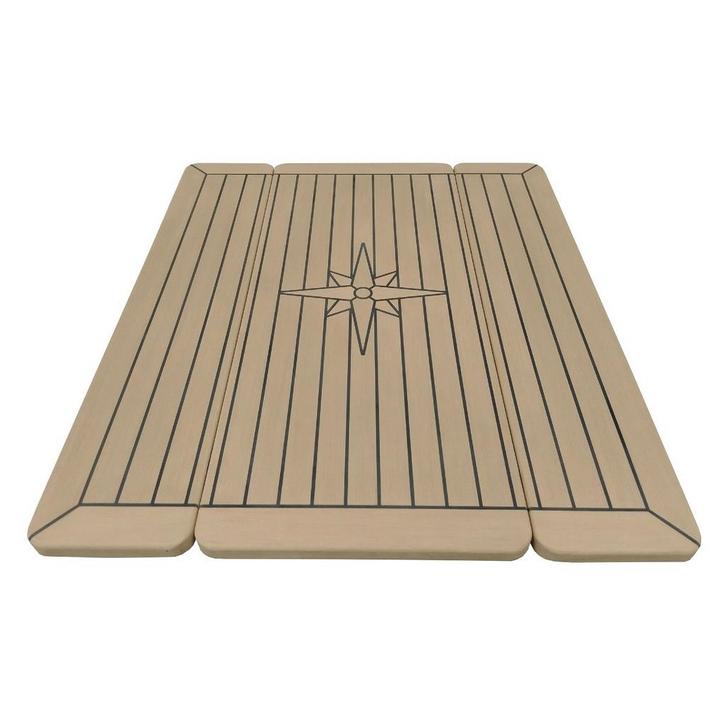 Tafelblad Eco Teak Wing 34/68 x 80 cm, Watersport en Boten, Accessoires en Onderhoud, Nieuw, Ophalen of Verzenden