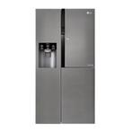 LG GSJ361DIDV Amerikaanse Koelkast Side By Side 606L RVS, Witgoed en Apparatuur, Koelkasten en IJskasten, 200 liter of meer, 60 cm of meer