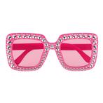 Partybril Bling Bling Hot Pink, Kleding | Dames, Ophalen of Verzenden, Nieuw