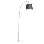 Moderne vloerlamp met zwarte kap - Bend, Huis en Inrichting, Nieuw, Overige materialen, Modern, 200 cm of meer