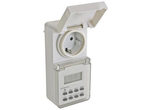 Digitale weektimer - outdoor - IP44, Hobby en Vrije tijd, Elektronica-componenten, Ophalen of Verzenden