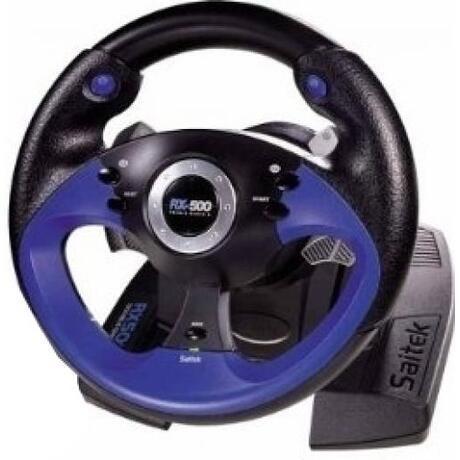 RX-500 Stuur Met Pedalen PS2 (PS2 Accessoires), Spelcomputers en Games, Spelcomputers | Sony PlayStation 2, Zo goed als nieuw