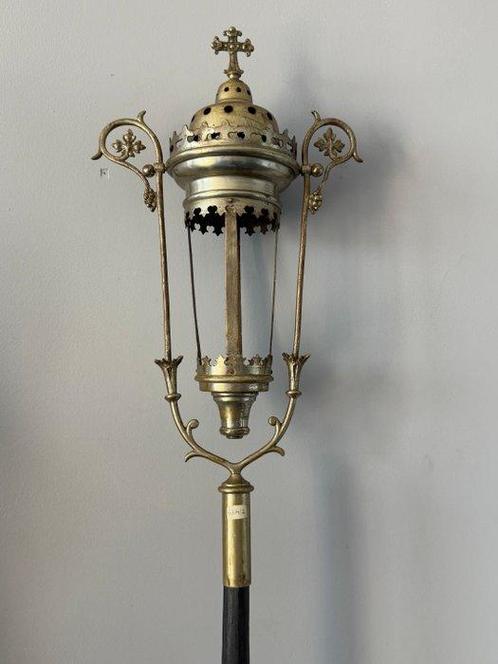 Gods lantaarn - Antiek - Hout, Koper, Messing - 1850-1900, Antiek en Kunst, Kunst | Niet-Westerse kunst