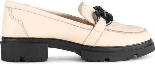 PS Poelman - 41 - SOPHIE Dames Loafers met ketting - Crème, Kleding | Dames, Schoenen, Verzenden