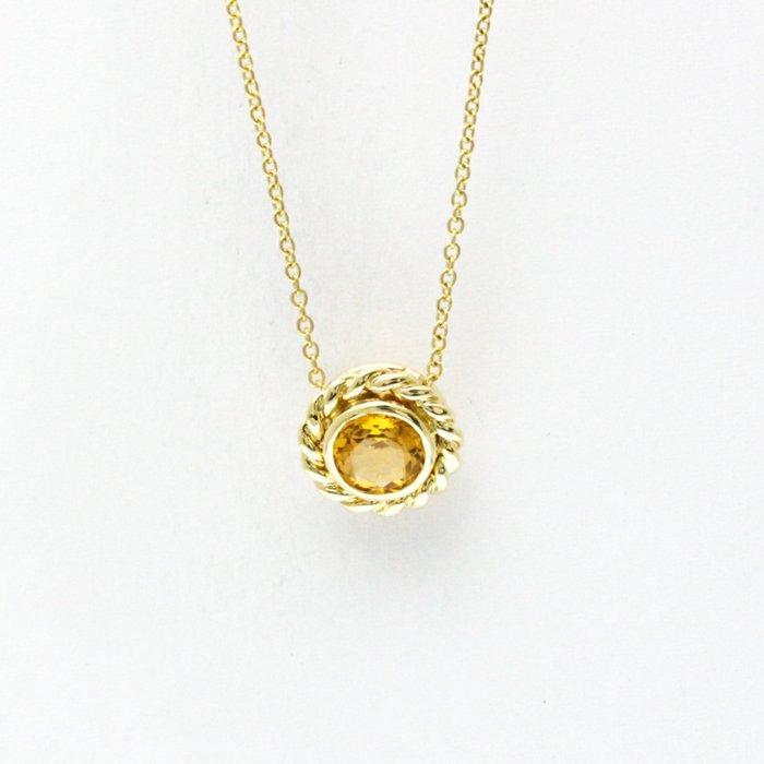 Tiffany & Co. - Ketting met hanger - 18 karaat Geel goud, Sieraden, Tassen en Uiterlijk, Antieke sieraden