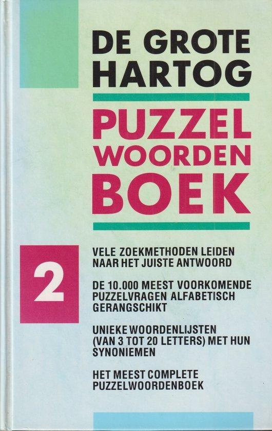 GROTE HARTOG PUZZELWOORDENBOEK (2 D 9789065906663 HARTOG, Boeken, Hobby en Vrije tijd, Gelezen, Verzenden