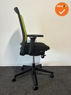 Gispen Zinn - 4D Armleggers - Zwart gestoffeerde zitting met, Werkplek, Ophalen of Verzenden, Gebruikt, Stoel