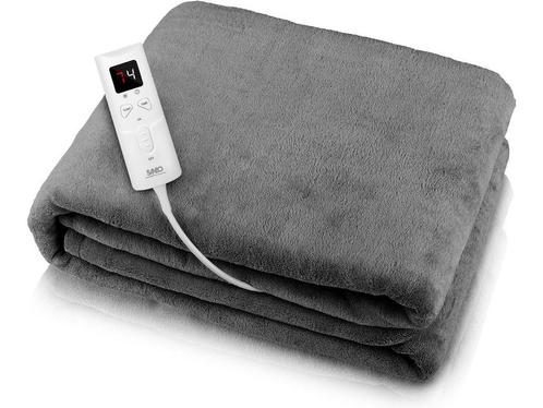 Sanbo Elektrische Deken - 180 x 130 cm - 9 Warmtestanden -, Huis en Inrichting, Woonaccessoires | Overige, Nieuw, Verzenden