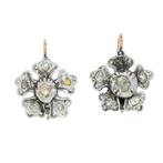 Zonder minimumprijs - Oorbellen - 18 karaat Roségoud -, Nieuw