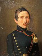 F. Carpentier (1830-1900) - Officier schilderij uit 1844