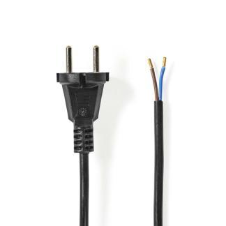 Aansluitsnoer | Nedis | 15 meter (2x 0.75 mm²), Doe-het-zelf en Verbouw, Elektra en Kabels, Nieuw, Verzenden