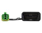 Jaltest Knorr-Bremse 4 Pins EBS - 16 Pins OBD2 Verloopkabel, Verzenden, Nieuw