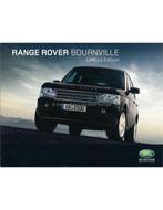 2009 RANGE ROVER BOURNVILLE LIMITED EDITION BROCHURE DUITS, Boeken, Auto's | Folders en Tijdschriften, Nieuw, Author