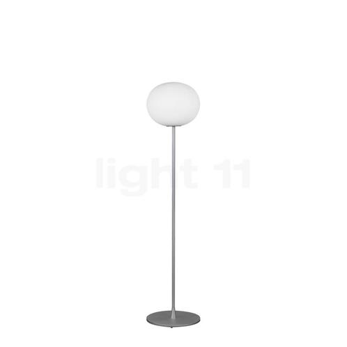 Flos Glo-Ball Vloerlamp, aluminiumgrijs - ø¸33 cm - 175 cm, Huis en Inrichting, Lampen | Vloerlampen, Nieuw, Verzenden