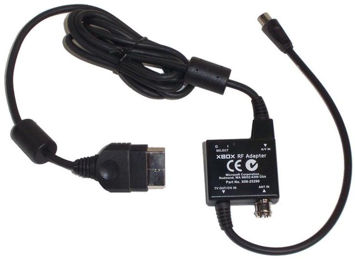 Xbox RF Adapter Original (Xbox Original Accessoires), Spelcomputers en Games, Spelcomputers | Xbox Original, Zo goed als nieuw
