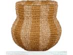 Mica Decorations Tacoma Opbergmand met Deksel - H47 x Ø50 cm, Huis en Inrichting, Woonaccessoires | Schalen en Manden, Verzenden