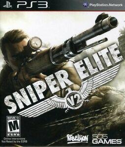 PlayStation 3 : Sniper Elite V2 - Playstation 3, Spelcomputers en Games, Games | Sony PlayStation 3, Zo goed als nieuw, Verzenden