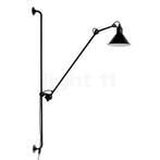 DCW Lampe Gras No 214 Wandlamp, zwart (Wandlampen), Verzenden, Nieuw