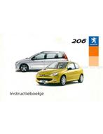 2003 PEUGEOT 206 INSTRUCTIEBOEKJE NEDERLANDS, Auto diversen, Handleidingen en Instructieboekjes