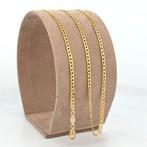 Halsketting - 18 karaat Geel goud, Witgoud - Solid-Link, Sieraden, Tassen en Uiterlijk, Kettingen, Nieuw