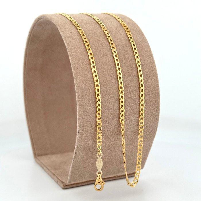 Halsketting - 18 karaat Geel goud, Witgoud - Solid-Link, Sieraden, Tassen en Uiterlijk, Kettingen