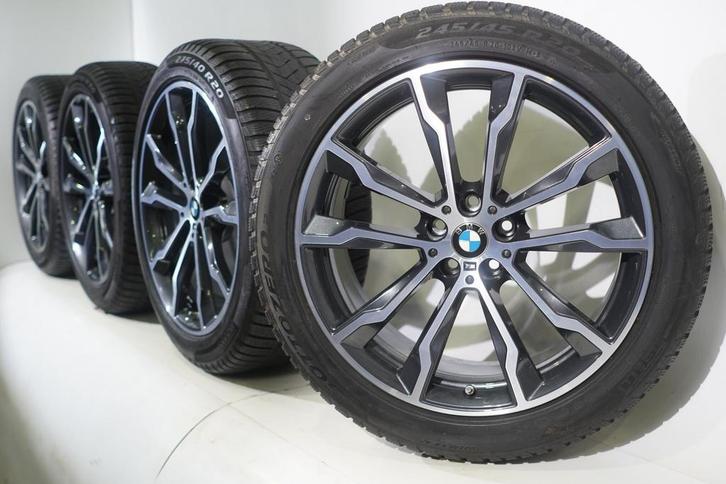 BMW X3 X4 G01 G02 699M 20 inch velgen Pirelli Runflat Winter, Auto-onderdelen, Banden en Velgen, Velg(en), Gebruikt, 20 inch, Winterbanden