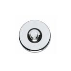 Intersteel Deurbel rond verdekt ø49x7mm - chroom, Huis en Inrichting, Deurbellen, Verzenden, Nieuw