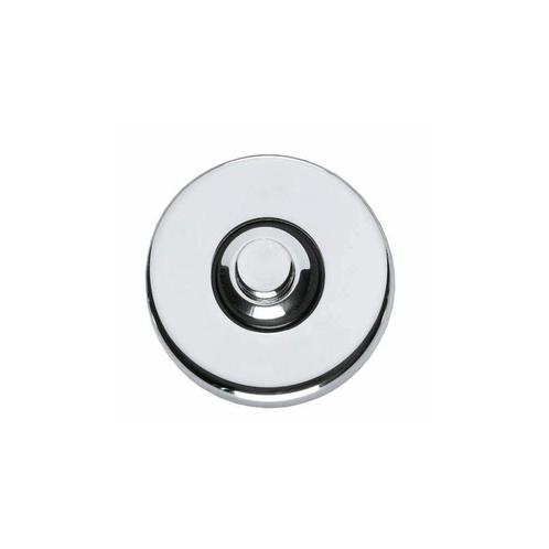 Intersteel Deurbel rond verdekt ø49x7mm - chroom, Huis en Inrichting, Deurbellen, Nieuw, Verzenden