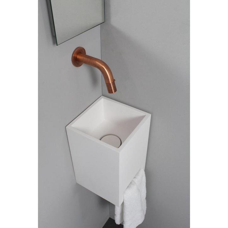 INK Fontein Skyscraper Polystone Zonder Kraangat Inclusief, Doe-het-zelf en Verbouw, Sanitair, Overige typen, Nieuw, Ophalen of Verzenden