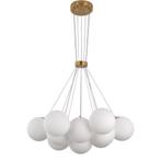 Hanglamp Jenna White Gold 13-Licht, Verzenden, Nieuw