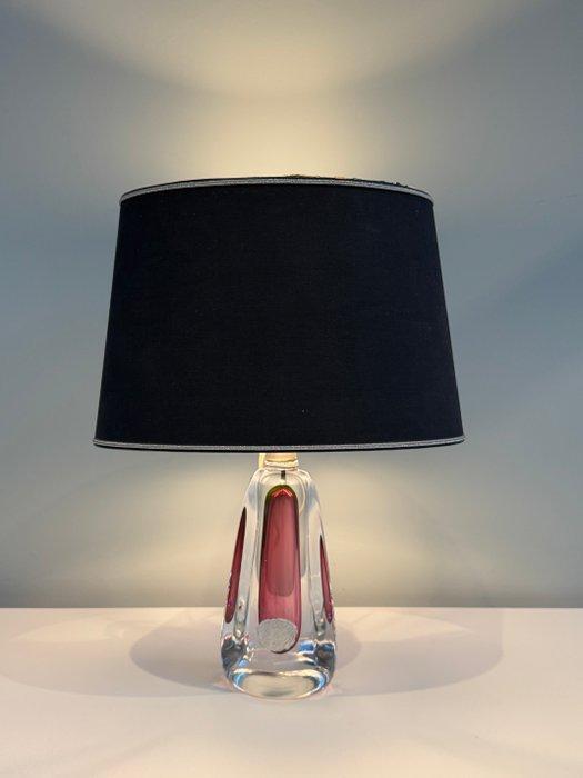 Val Saint Lambert - René Delvenne - Tafellamp - Kristal, Antiek en Kunst, Antiek | Lampen