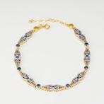 Zonder minimumprijs - Armband - 8 karaat Zilver, Geel goud -, Nieuw