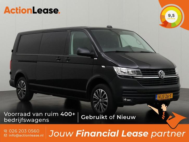 Volkswagen Transporter Bestelbus L2 H1 2021 Diesel Automaat, Auto's, Volkswagen, Dealer onderhouden, Te koop, Zwart, Automaat