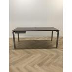 Tweedehands bureau vv persoonlijke lade 180x80 cm, bruin -, Huis en Inrichting, Bureaus, Ophalen of Verzenden, Gebruikt, Bureau