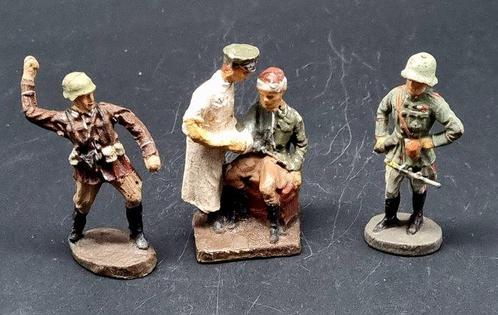 Elastolin - Militaire miniatuur beeldjes - Sammlung älterer, Kinderen en Baby's, Speelgoed | Overig