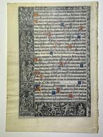 Paris, Jean Poitevin, 1501 - Printed Book of Hours on Vellum, Antiek en Kunst