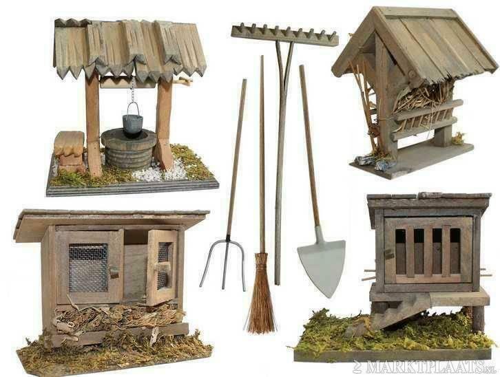 Kerststal verlichting en decoratie, Diversen, Kerst, Nieuw, Ophalen of Verzenden