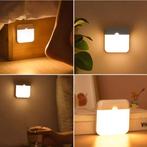 LED Nachtlampje Draadloos met Bewegingssensor – Oplaadbaar U, Huis en Inrichting, Lampen | Overige, Verzenden, Nieuw