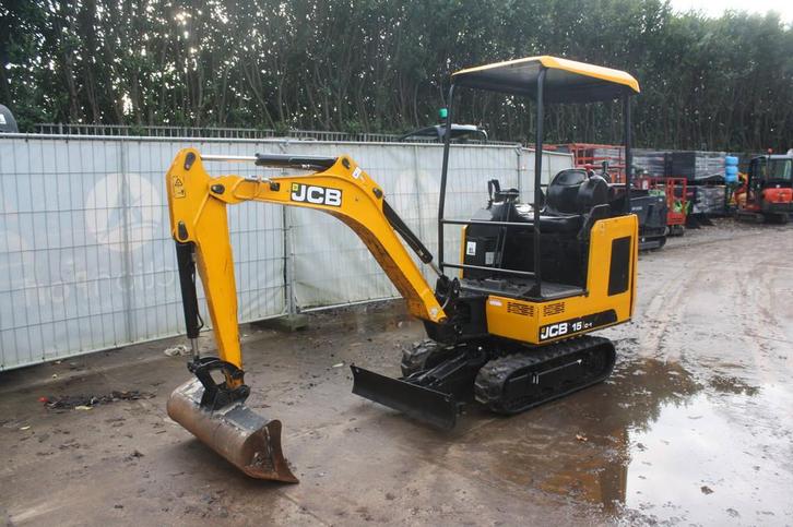 Veiling: Minigraver JCB 15C-1 Diesel 2019, Zakelijke goederen, Machines en Bouw | Kranen en Graafmachines, Graafmachine, Ophalen