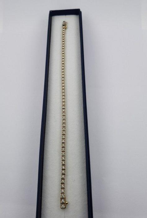 Armband - 14 karaat Geel goud Diamant (Natuurlijk) - Diamant, Sieraden, Tassen en Uiterlijk, Armbanden