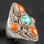 Rode Koraal, Himalaya Turquoise - Traditionele Tibetaanse