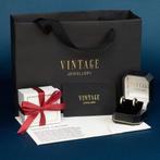 Gouden oorringen met emaille 18 krt, Ophalen of Verzenden, Nieuw