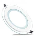 LED Downlight Slim - Inbouw Rond 15W - 6400K, Nieuw, Ophalen of Verzenden, Glas, Led
