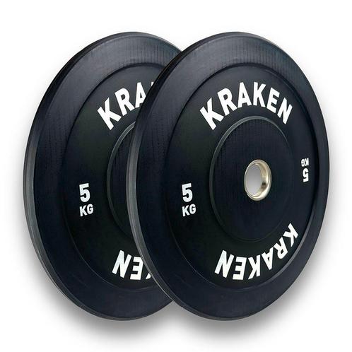 KRAKEN Bumper Plates set van 5 KG NIEUW in de doos, Sport en Fitness, Overige Sport en Fitness, Verzenden