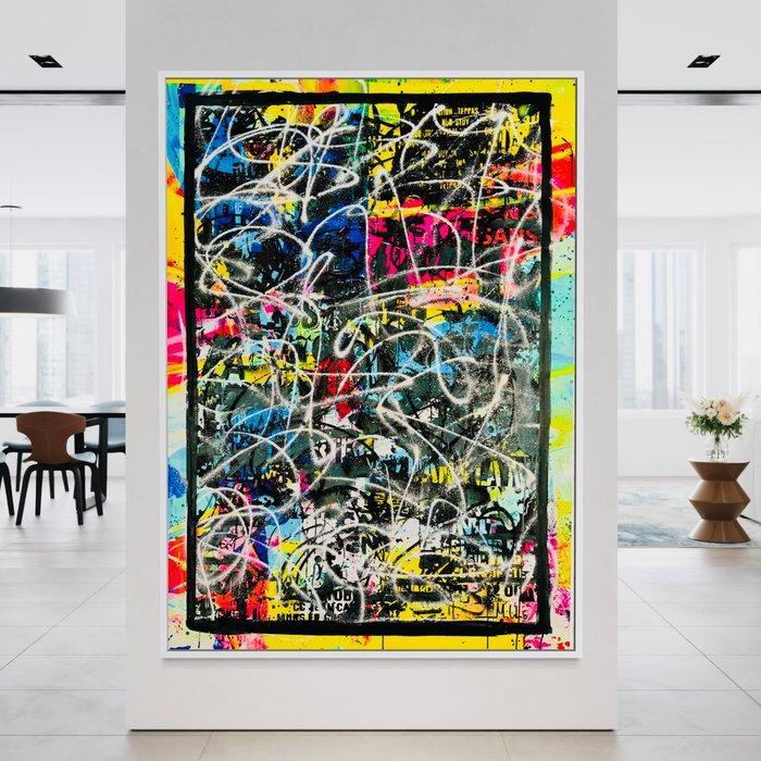 Mikko - Genuine Street Art Series Vol. 02 - Super Size XXL, Antiek en Kunst, Kunst | Schilderijen | Modern