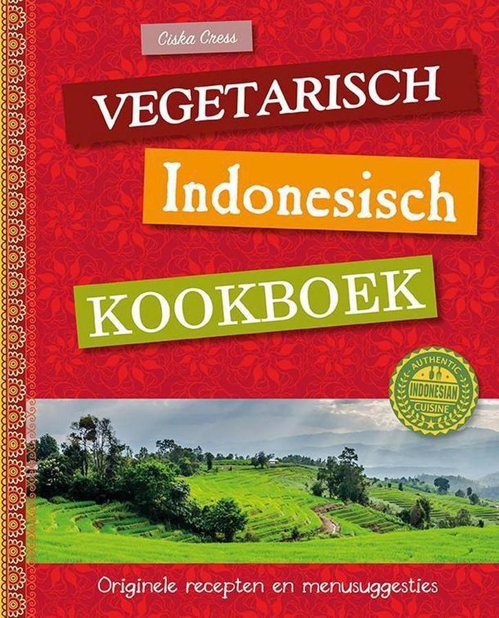 Vegetarisch Indonesisch kookboek 9789461886217 Ciska Cress, Boeken, Kookboeken, Zo goed als nieuw, Verzenden